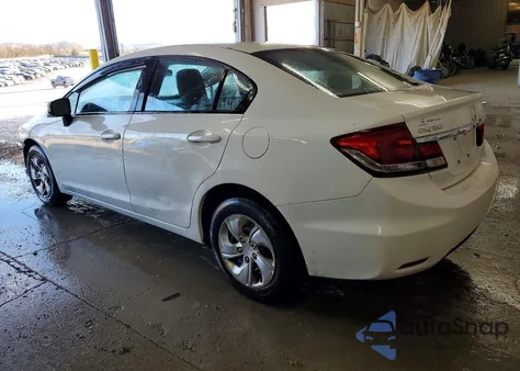 2014 Honda Civic Lx from USA, damaged, VIN 19XFB2F50EE025496